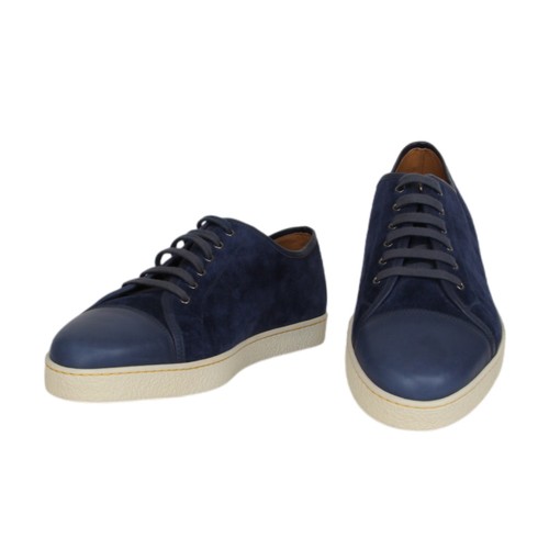 990 john lobb blue suede - john,